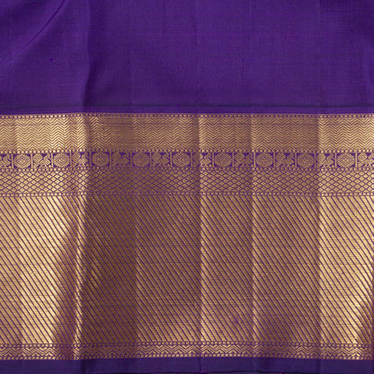 Pink And Violet Kanchipuram Silk Saree For Wedding Wear PV NYC 1284