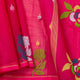 Pink Dhakai Jamdhani Muslin Silk Saree With Tissue Zari For Office Wear PV MJ 91