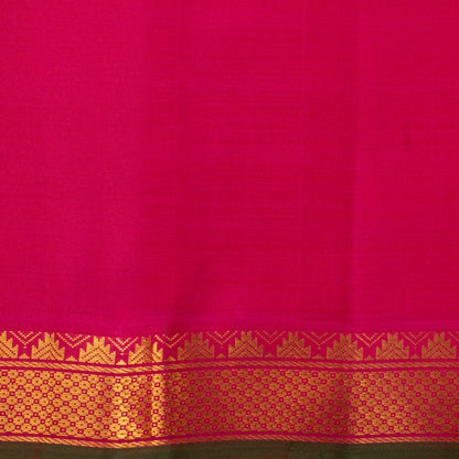 Red And Pink Kanchipuram Silk Saree For Festive Wear PV NYC 1423