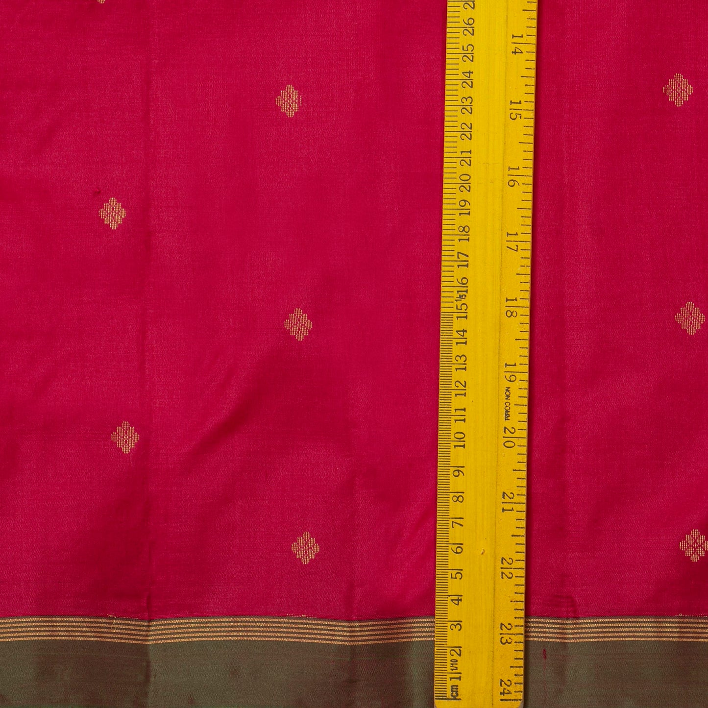 Pink And Green Kanchipuram Silk Saree Light Weight For Festive Wear PV MEN 171