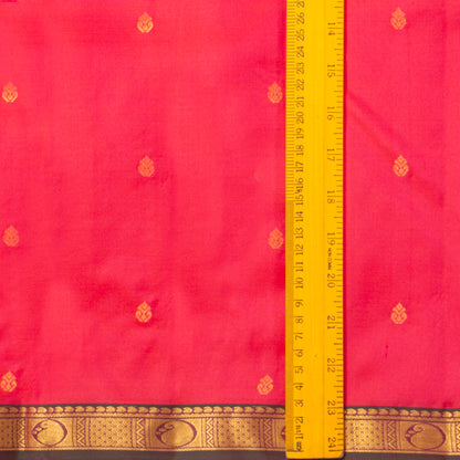 Pink Kanchipuram Silk Saree Light Weight For Festive Wear PV MEN 146