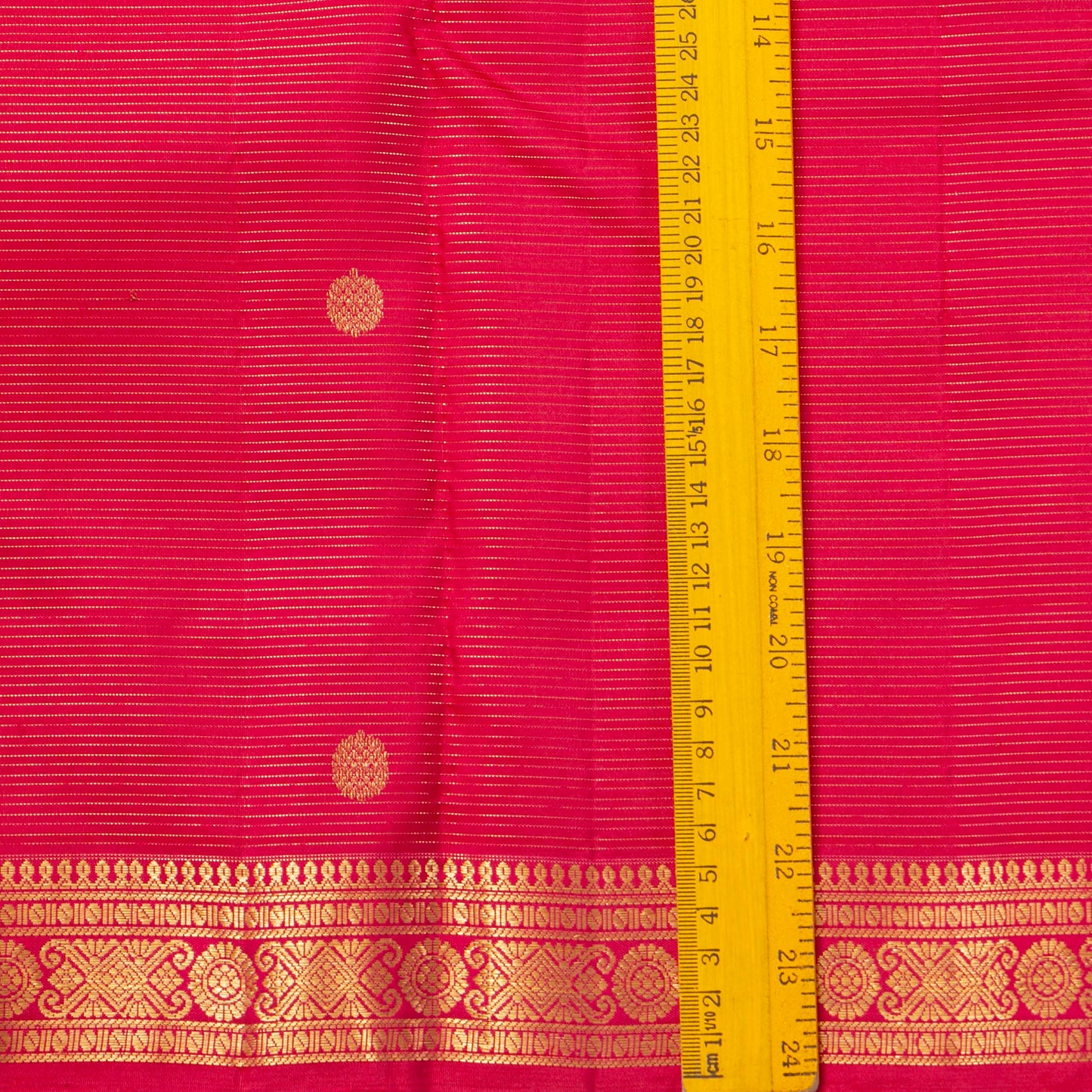 Pink Kanchipuram Silk Saree Vairaoosi For Weddind Wear PV MEN 247