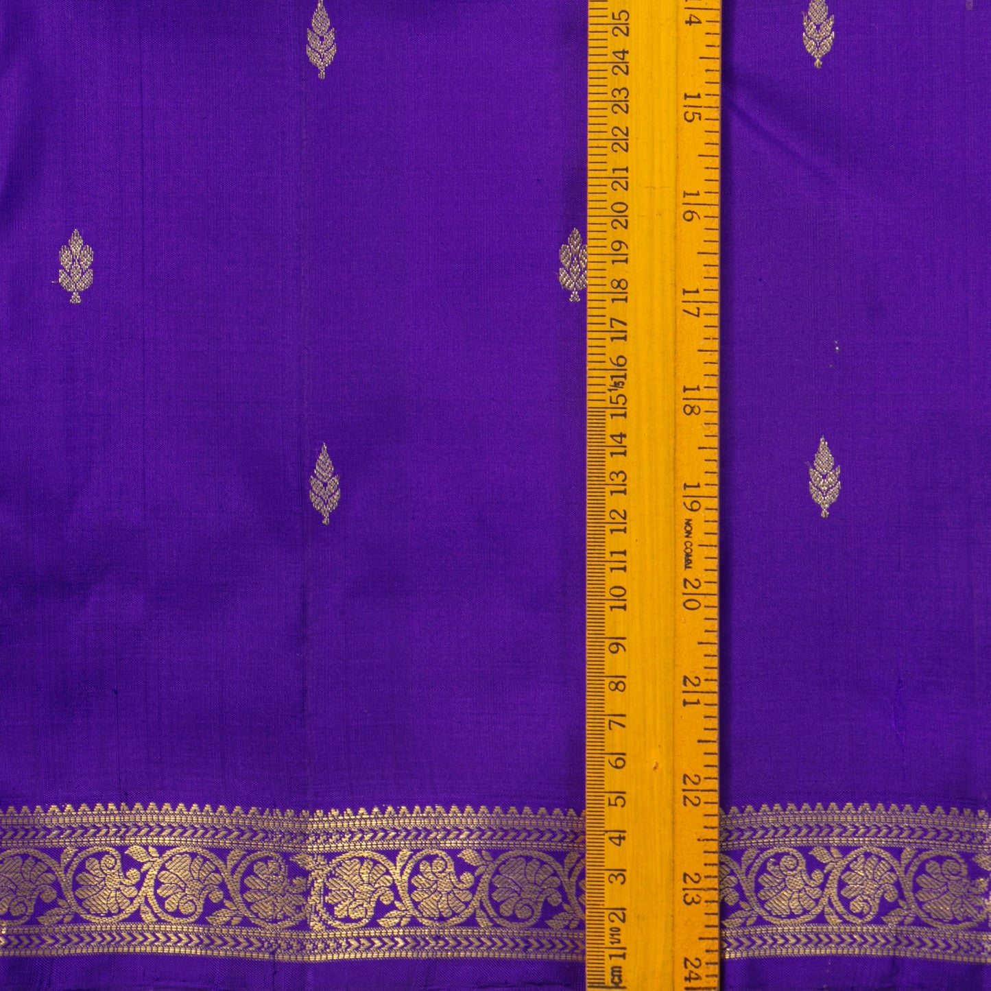 Violet Kanchipuram Silk Saree For Festive Wear PV MEN 226