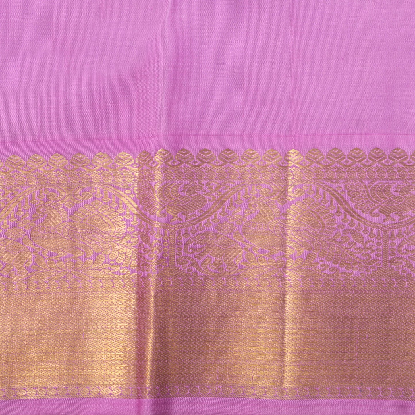 Sea Green And Pink Kanchipuram Silk Saree For Bridal Wear PV NYC 1391