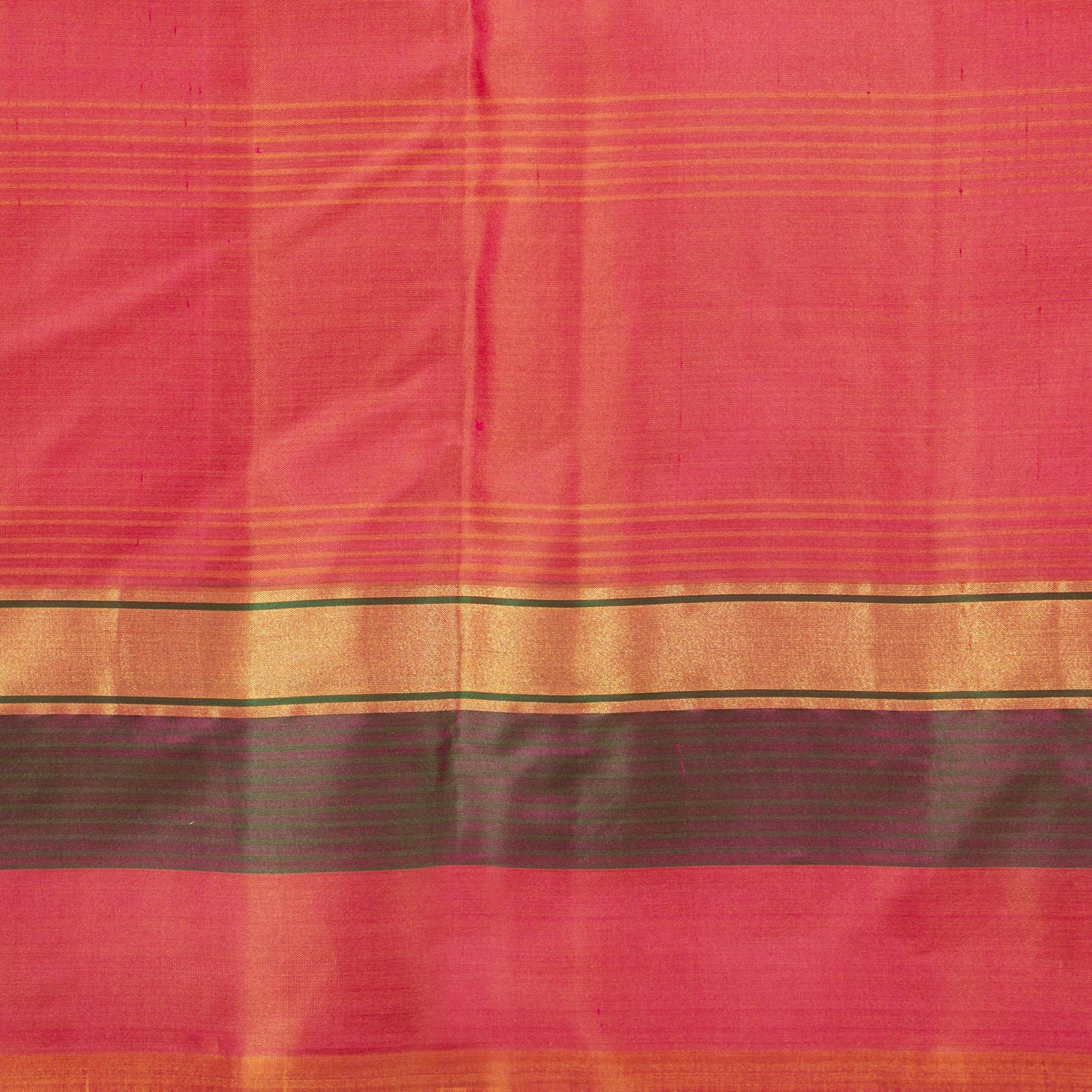 Pink Kanchipuram Silk Saree Light Weight For Festive Wear PV MEN 102