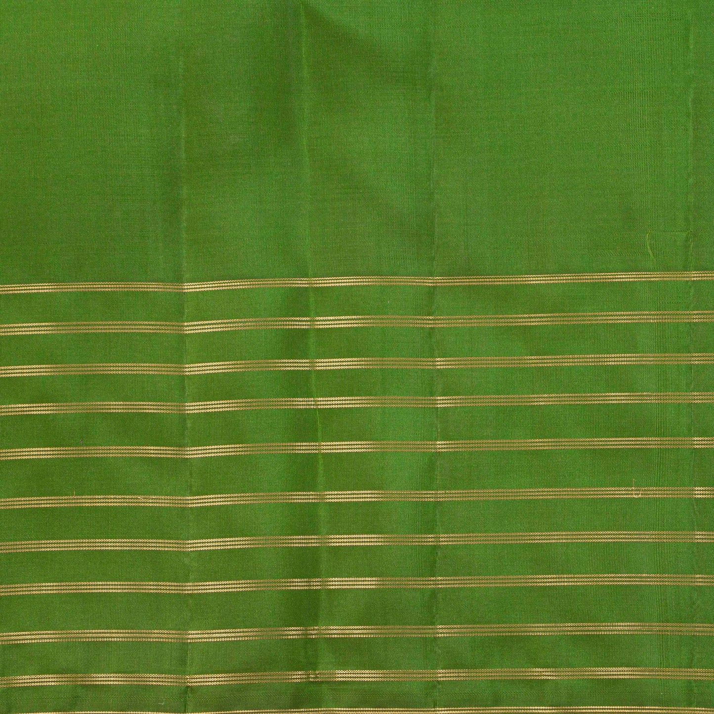Lime Green And Avocado Kanchipuram Silk Saree For Festive Wear PV MEN 251
