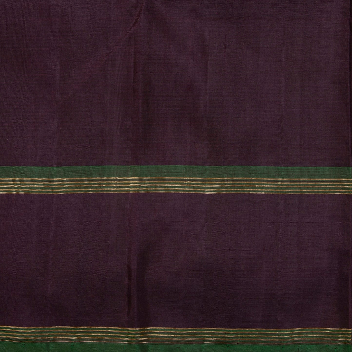 Yellow And Brown Kanchipuram Silk Saree For Festive Wear PV NYC 1346