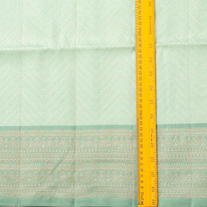 Pastel Blue Kanchipuram Silk Saree For Festive Wear PV MEN 308