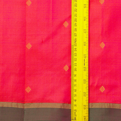 Pink Kanchipuram Silk Saree For Festive Wear PV MEN 170 - Silk Sari - Panjavarnam PV MEN 170