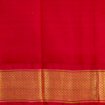 Lavender And Red Thirubuvanam Silk Saree For Festive Wear PV AN 109