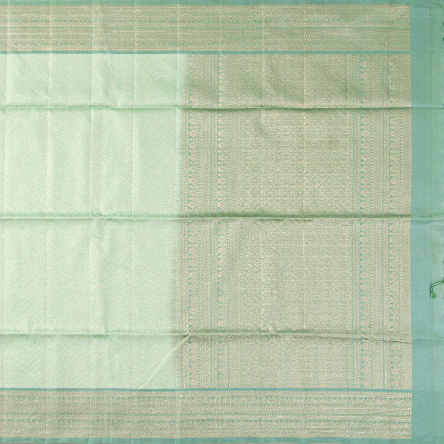 Pastel Blue Kanchipuram Silk Saree For Festive Wear PV MEN 308