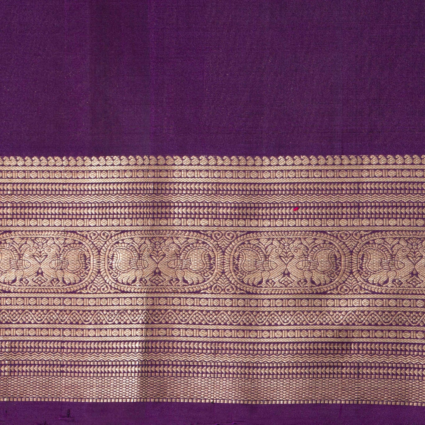 Pink And Purple Kanchipuram Silk Saree For Festive Wear PV MEN 307