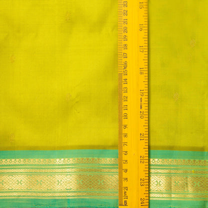Green Kanchipuram Silk Saree For Festive Wear PV NYC 1625