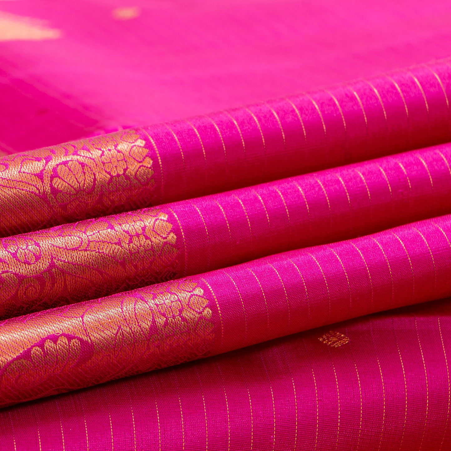 Pink Kanchipuram Silk Saree For Bridal Wear PV MEN 245 - Silk Sari - Panjavarnam PV MEN 245