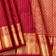 Maroon Kanchipuram Silk Saree For Bridal Wear PV MEN 253