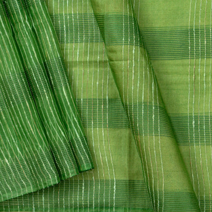 Green Kota Handwoven Silk Saree PKT 2064