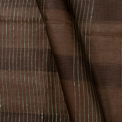 Brown Kota Handwoven Silk Saree PKT 2062