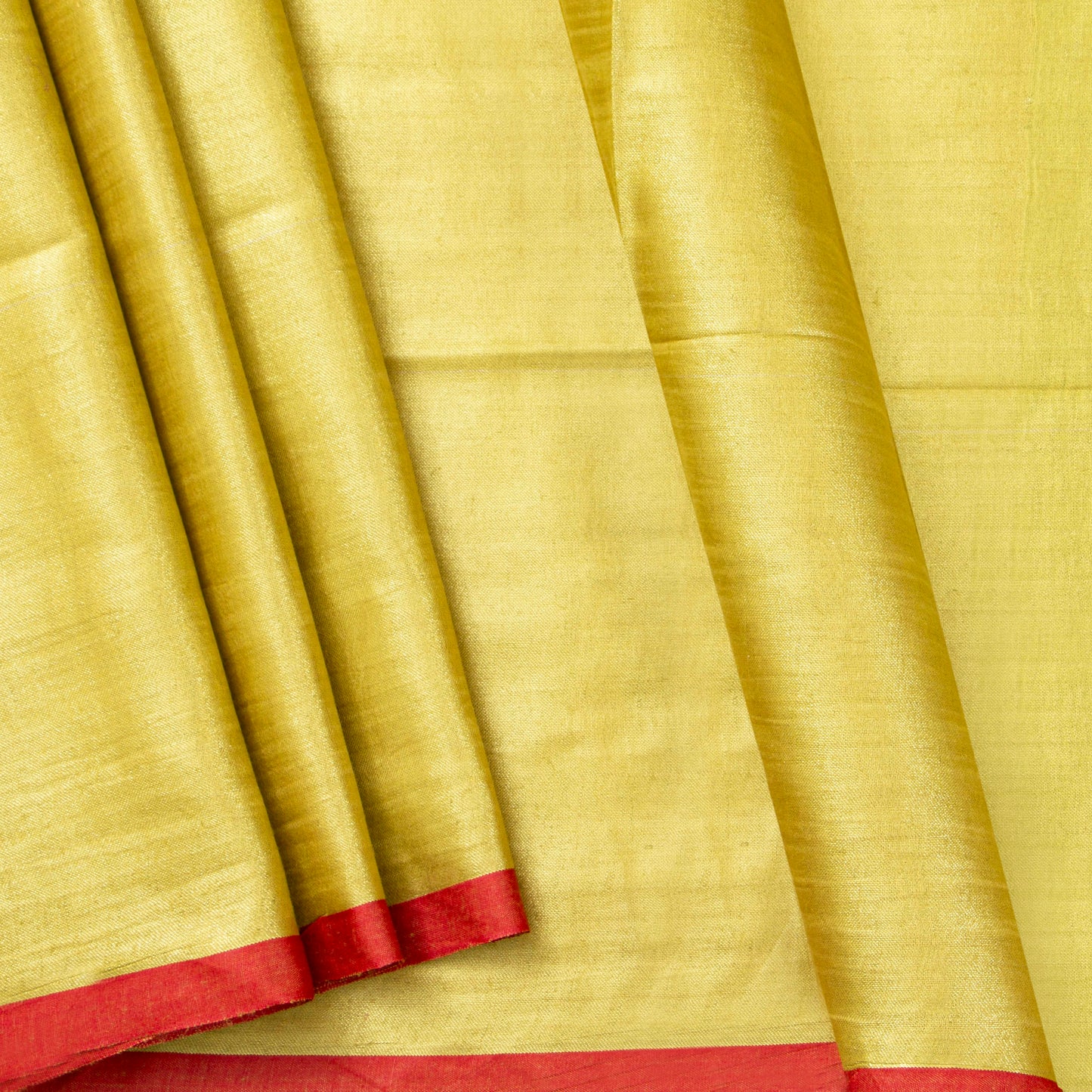 Gold Tissue By Linen Handwoven Linen Silk Saree PL 2091