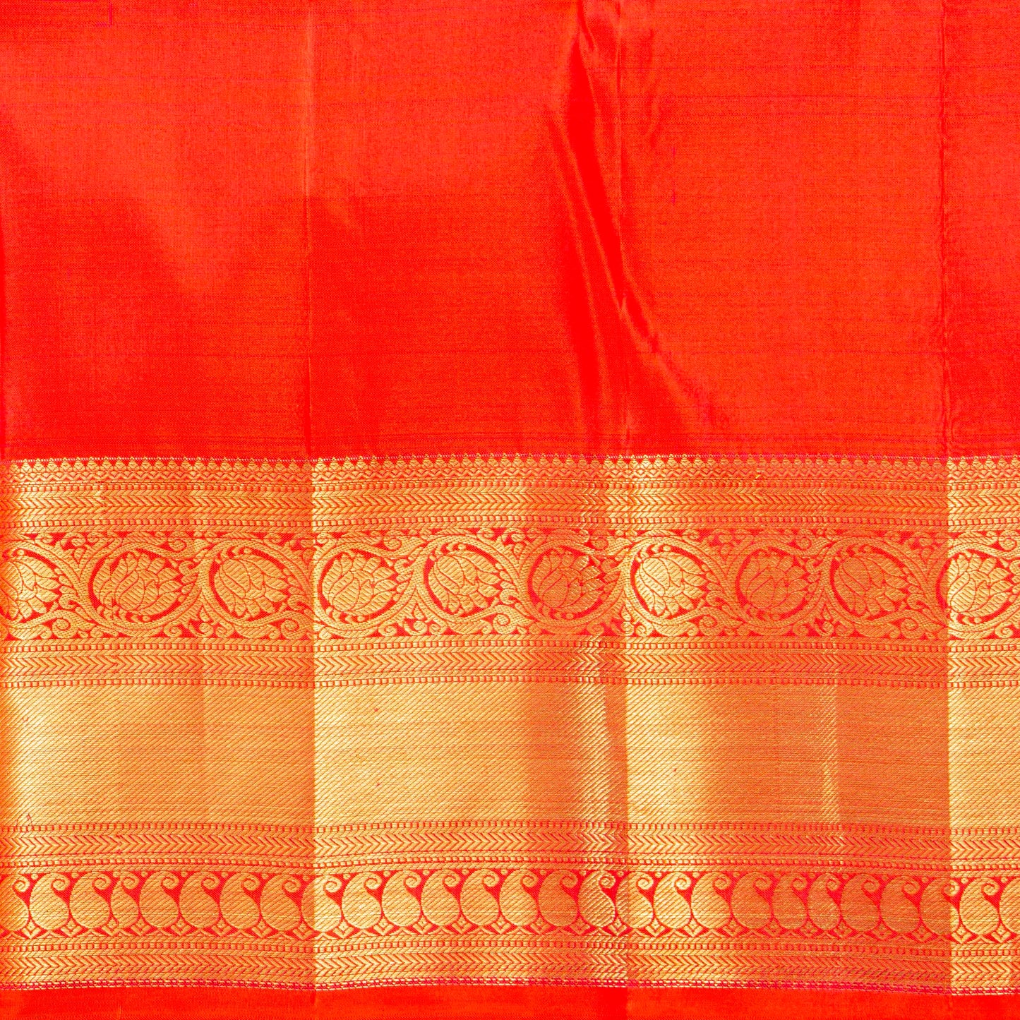 Red Kanchipuram Silk Saree For Festive Wear PV MEN 298 - Silk Sari - Panjavarnam PV MEN 298