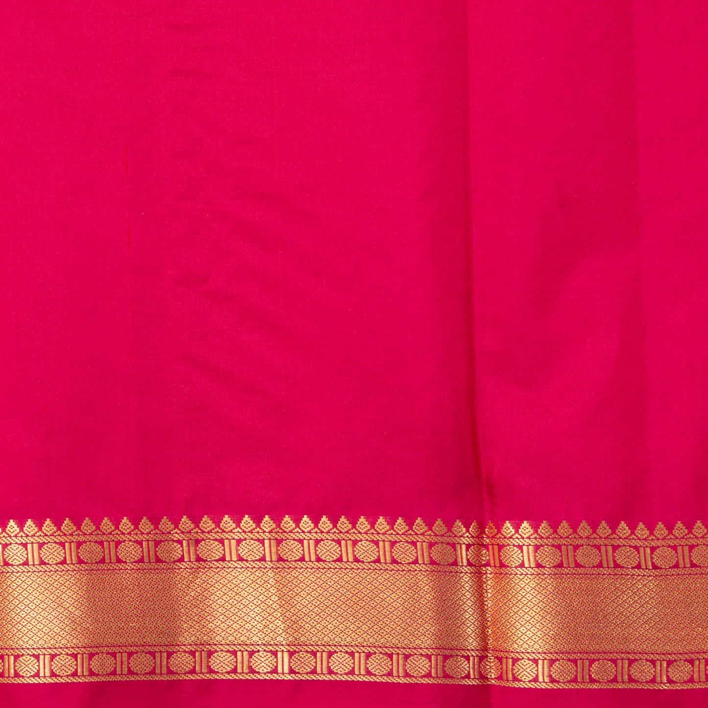 Orange And Pink Kanchipuram Silk Saree For Festive Wear PV MEN 156