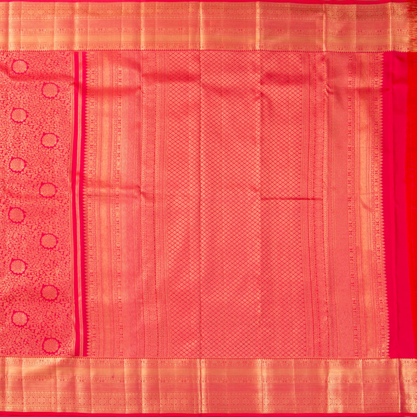 Pink Kanchipuram Silk Saree For Festive Wear PV MEN 299