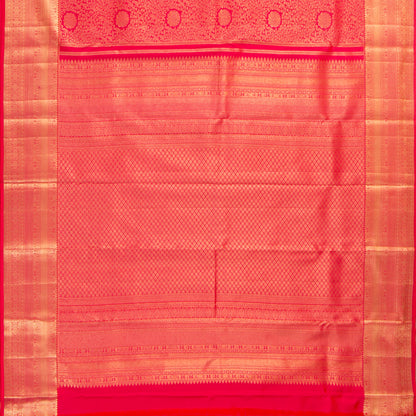 Pink Kanchipuram Silk Saree For Festive Wear PV MEN 299