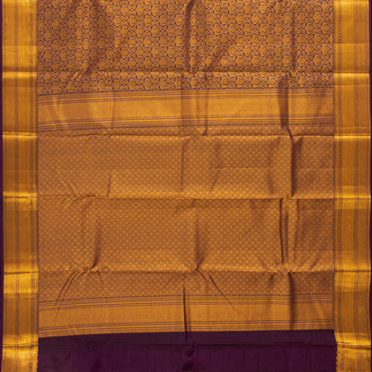 Purple Kanchipuram Silk Saree For Festive Wear PV MEN 222 - Silk Sari - Panjavarnam PV MEN 222