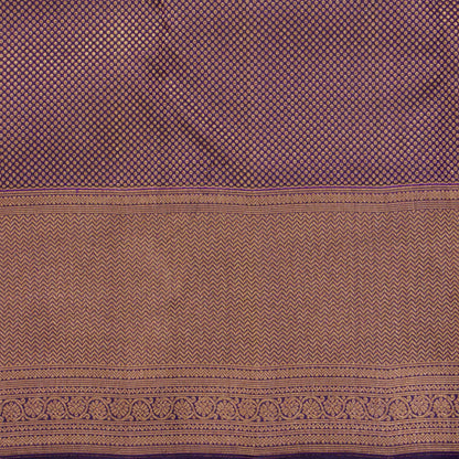 Pink And Purple Kanchipuram Silk Saree For Bridal Wear PV MEN 283 - Silk Sari - Panjavarnam PV MEN 283