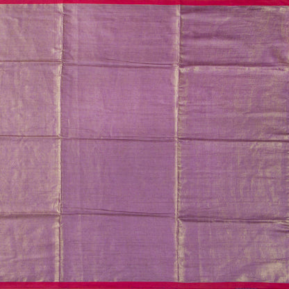 Violet Tissue By Linen Handwoven Linen Silk Saree PL 2088