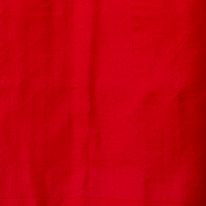 Red Kanchipuram Silk Saree For Festive Wear PV MEN 124