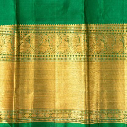 Red Kanchipuram Silk Saree For Bridal Wear PV NYC 1605