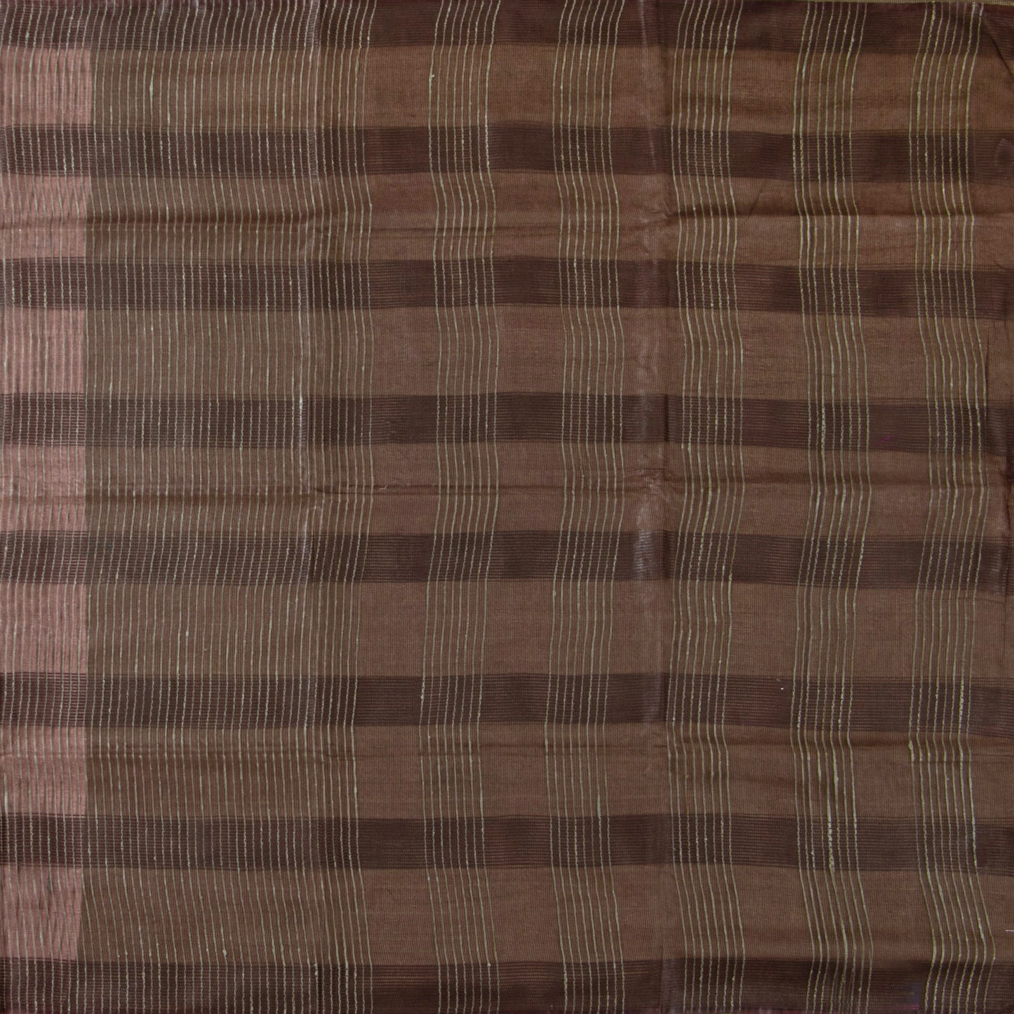 Brown Kota Handwoven Silk Saree PKT 2062