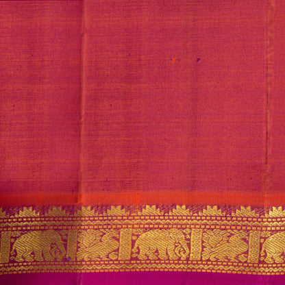 Mayilkazhuthu blue And Pink Kanchipuram Silk Saree For Festive Wear PV NYC 1734