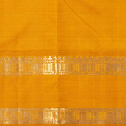 Magenta And Mustard Yellow Kanchipuram Silk Saree For Festive Wear PV NYC 1640