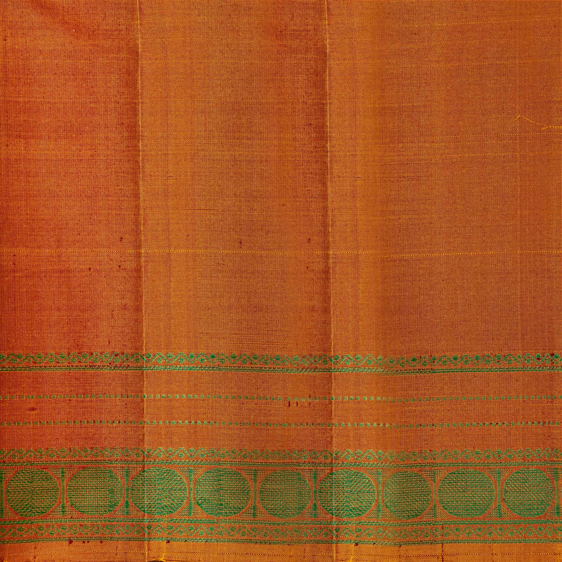 Maroon Kanchipuram Silk Saree With No Zari For Office Wear PV RM NZ 508 - Silk Sari - Panjavarnam PV RM NZ 508