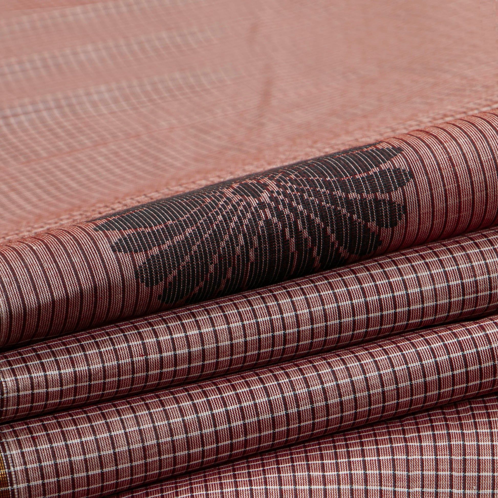 Pink Fancy Cotton Saree For Festive Wear PV MM FC 981 - Cotton Saree - Panjavarnam PV MM FC 981