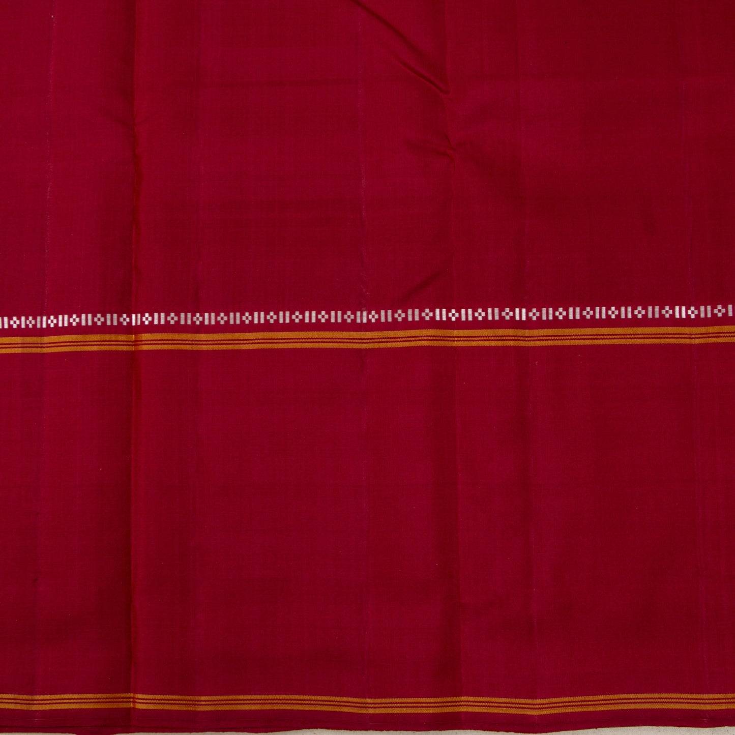 Green And Red Kanchipuram Silk Saree With No Zari For Office Wear PV RM NZ 476