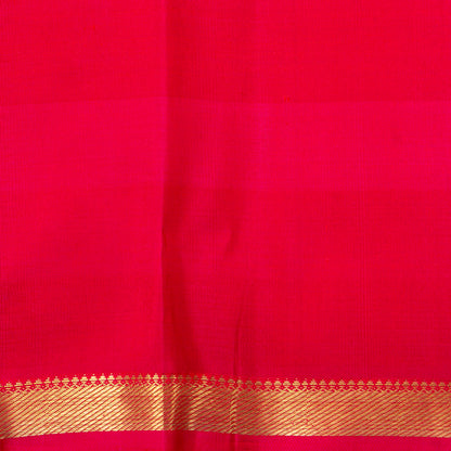 Multi Coloured Checks Kanchipuram Silk Saree For Festive Wear PV RM 493