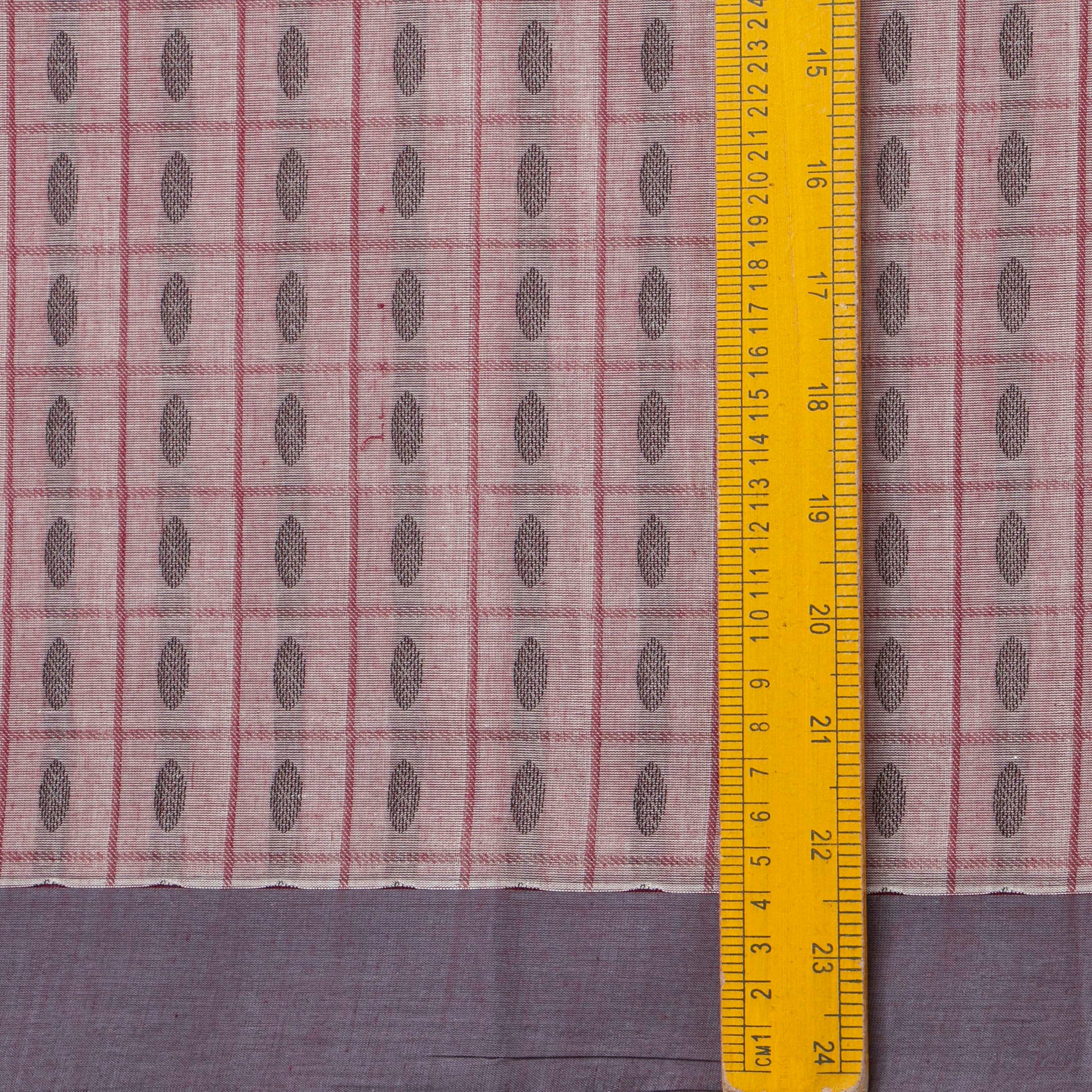 Pink Fancy Cotton Saree For Festive Wear PV MM FC 976 - Cotton Saree - Panjavarnam PV MM FC 976