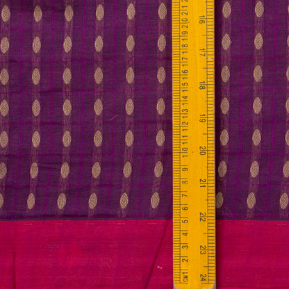 Magenta And Pink Fancy Cotton Saree For Festive Wear PV MM FC 979 - Cotton Saree - Panjavarnam PV MM FC 979