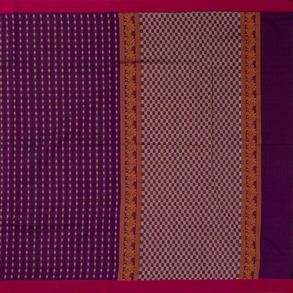 Magenta And Pink Fancy Cotton Saree For Festive Wear PV MM FC 979 - Cotton Saree - Panjavarnam PV MM FC 979