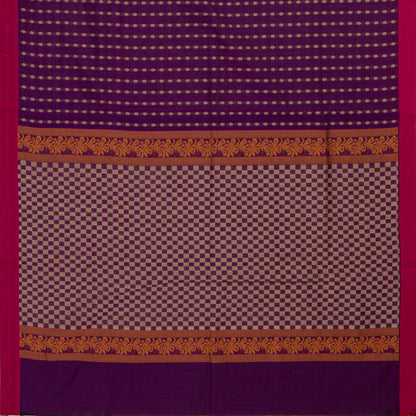 Magenta And Pink Fancy Cotton Saree For Festive Wear PV MM FC 979 - Cotton Saree - Panjavarnam PV MM FC 979