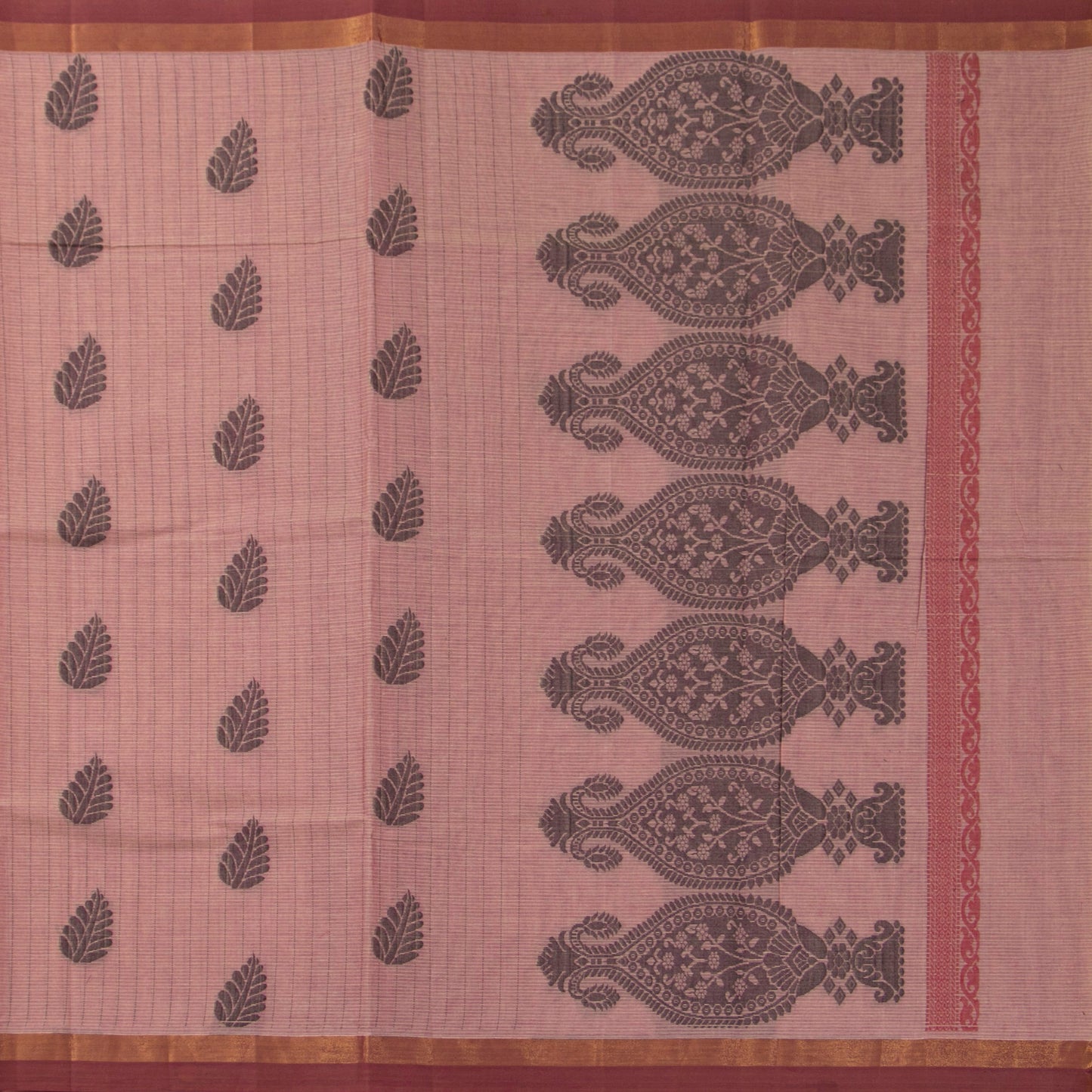 Gheva Fancy Cotton Saree For Festive Wear PV MM FC 974 - Cotton Saree - Panjavarnam PV MM FC 974