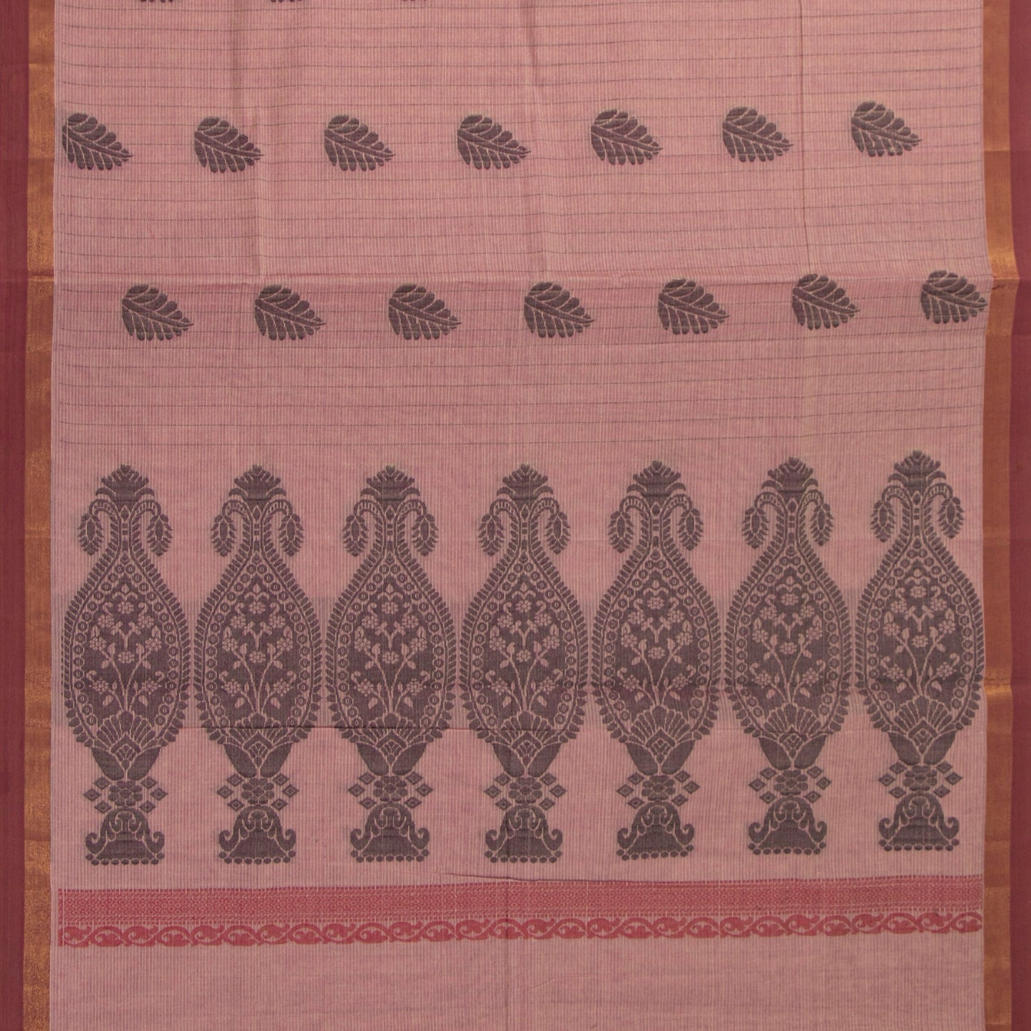 Gheva Fancy Cotton Saree For Festive Wear PV MM FC 974 - Cotton Saree - Panjavarnam PV MM FC 974