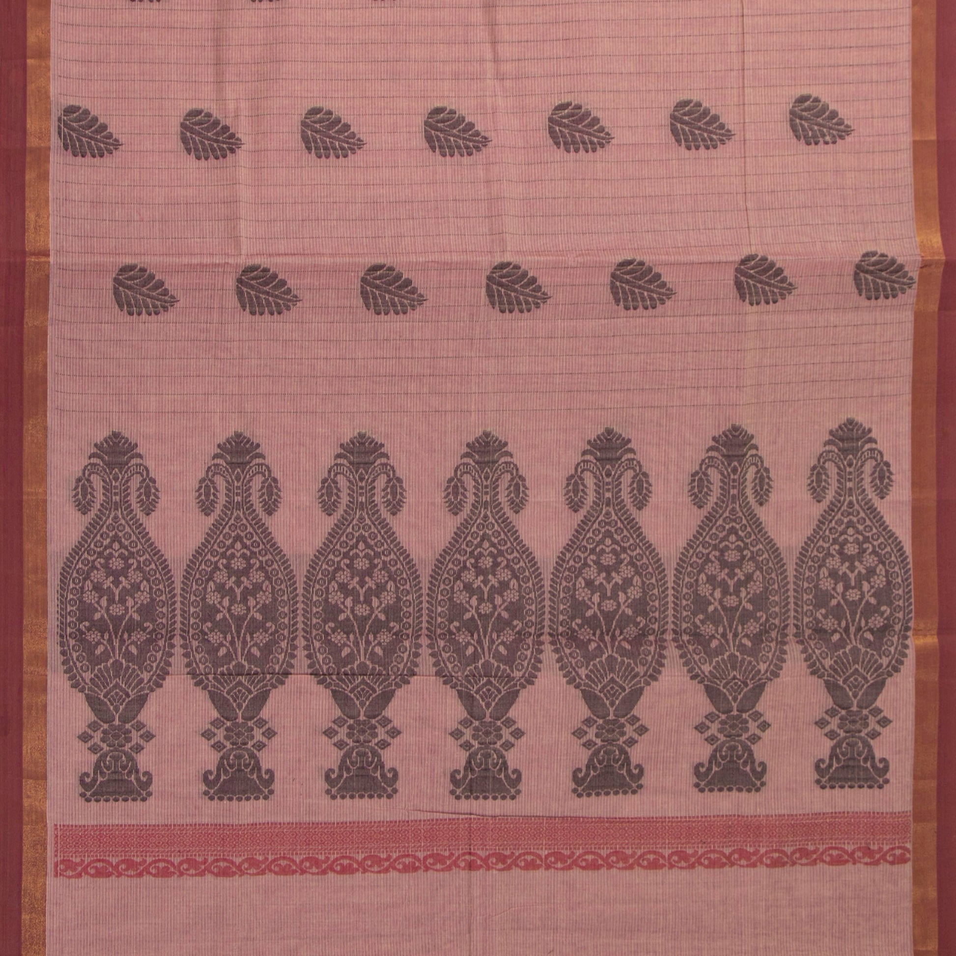 Gheva Fancy Cotton Saree For Festive Wear PV MM FC 974 - Cotton Saree - Panjavarnam PV MM FC 974