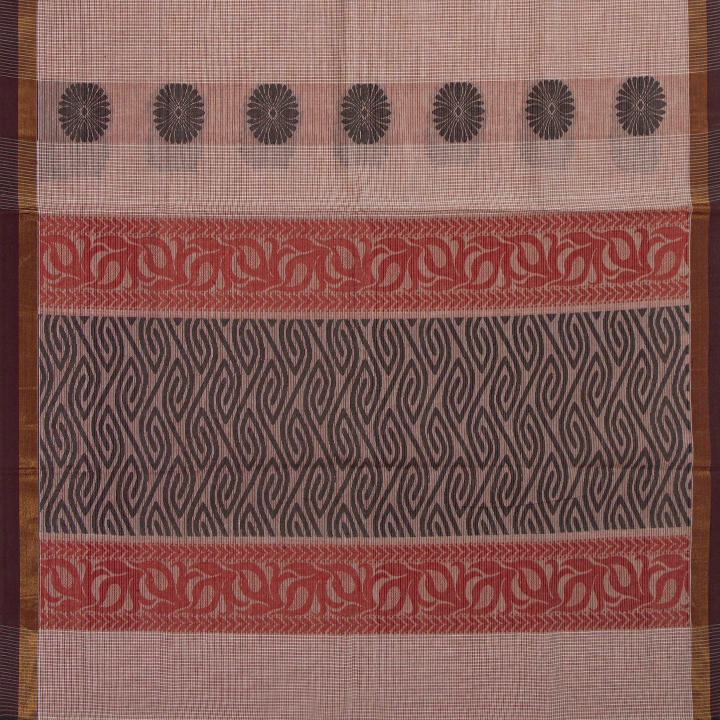 Pink Fancy Cotton Saree For Festive Wear PV MM FC 981 - Cotton Saree - Panjavarnam PV MM FC 981