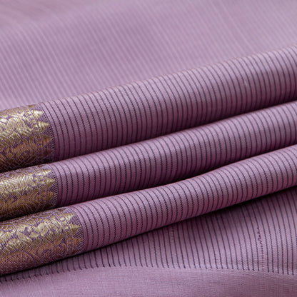 Lilac Kanchipuram Silk Saree For Festive Wear PV NYC 1504