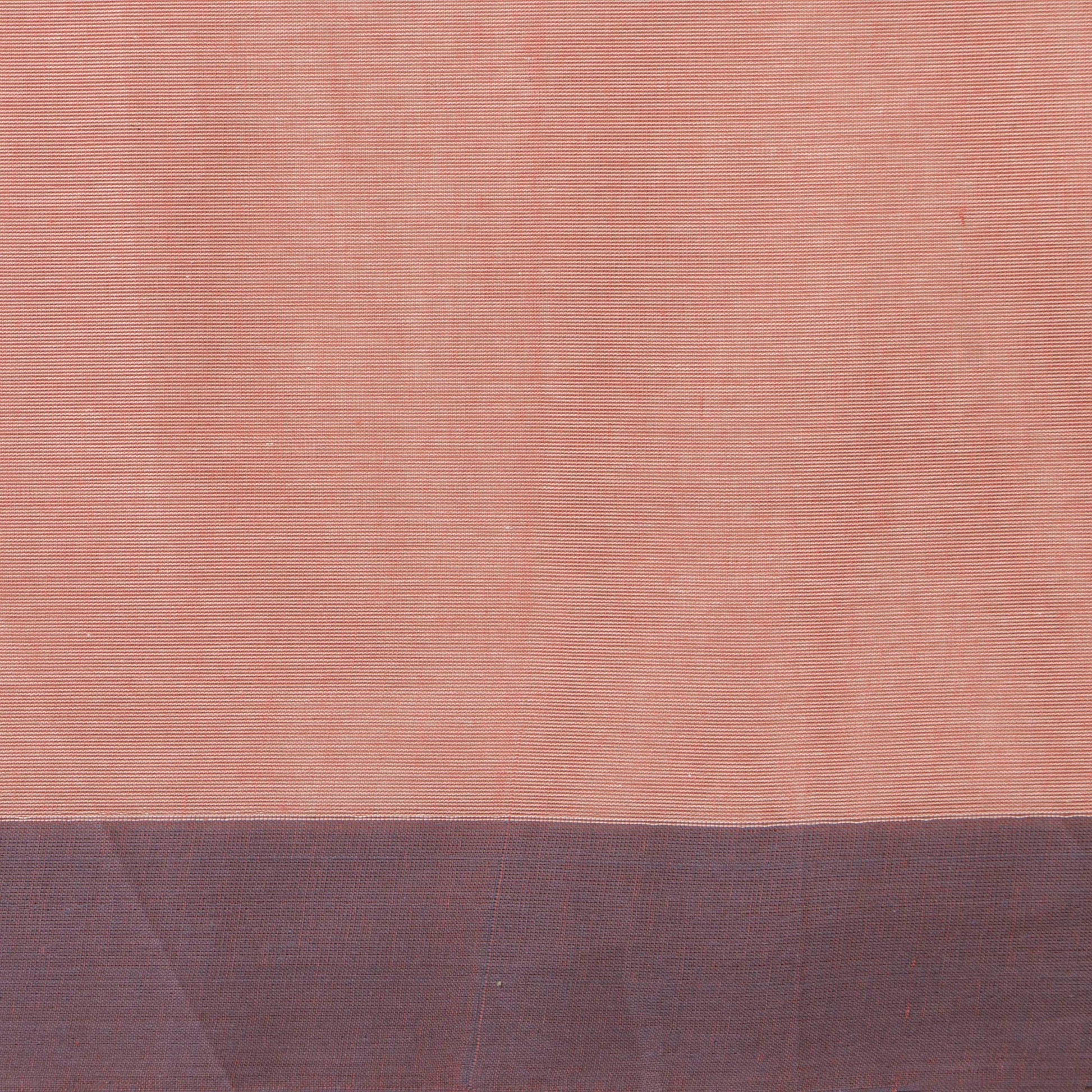 Peach Fancy Cotton Saree For Festive Wear PV MM FC 985 - Cotton Saree - Panjavarnam PV MM FC 986