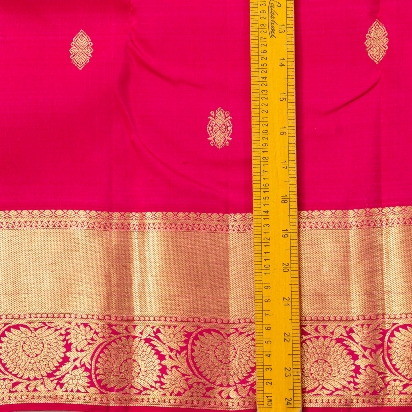 Pink Kanchipuram Silk Saree For Festive Wear PV NYC 1569