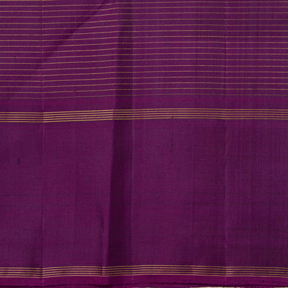 Magenta Kanchipuram Silk Saree For Festive Wear PV NYC 1495